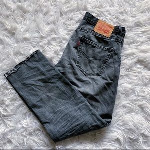 Vintage charcoal Levi’s 501